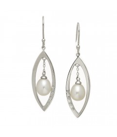 Freshwater Pearl Earrings Silver