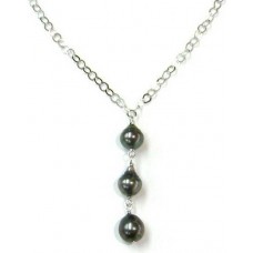 Black Tahitian Pearl Necklace